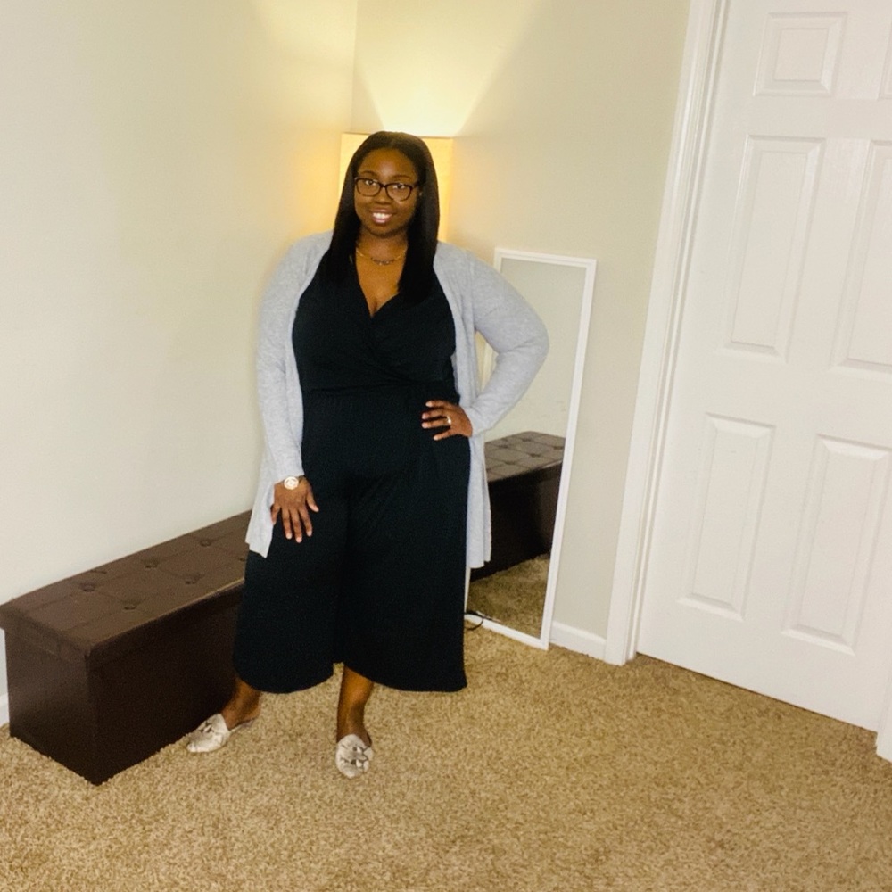 Black Ava & Viv Jumpsuit